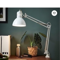IKEA イケア TERTIAL ワークランプ ホワイト※パナソ...