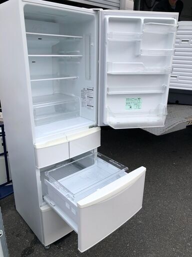 パナソニック 冷蔵庫 410L 左開き 5ドア 幅60cm コンパクトBIG サクッ 