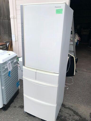 2020年式　パナソニック Panasonic NR-EV41S5-W [冷蔵庫 （411L・右開き） 5ドア ハーモニーホワイト]