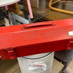 工具箱　No.9593　レッド　金属製　Y-350　【リサイクル...