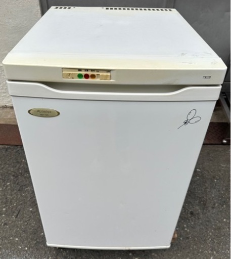 【動確済み】アビテラックス 電気冷凍庫 ACF-105 100L 500×600×850 単相 100V 冷凍ストッカー フリーザー 店舗 横開き 厨房 大阪発