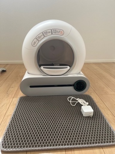 スマホ連携の出来る全自動猫トイレ