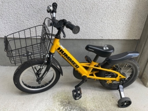 交渉中　ヘルメット付き　幼児用　自転車　16インチ　補助輪