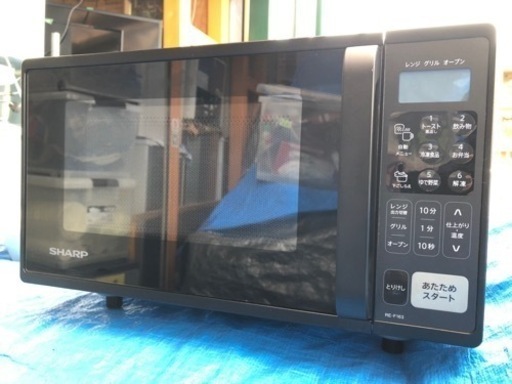 (ジ41)SALE‼️¥13,200(税込) SHARP オーブンレンジ RE-F163-B 2023年製