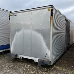 2トン、4トン、大型トラック箱、物置、プレハブ倉庫がわりに