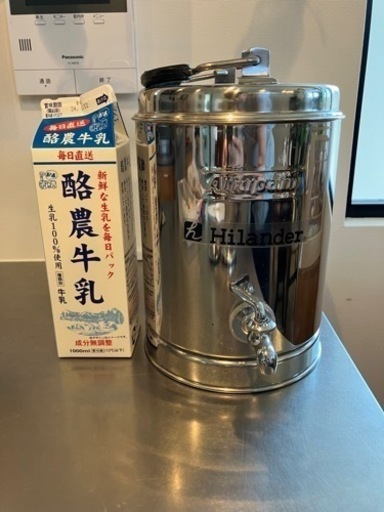 【美品】ハイランダー ステンレスウォータージャグ 2.5L