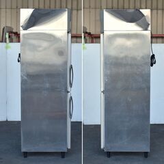 【ヤ取終了12/19】≪yt1278ジ≫ 福島工業 業務用冷凍庫 URN-062FM6(改) 縦型2ドア 幅61cm AC100V 2013年製 簡易動作確認済 現状品 60204-04 ≪yt1278ジ≫ 福島工業 業務用冷凍庫 URN-062FM6(改) 縦型2ドア