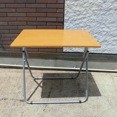 JM18570)テーブル 折りたたみ可能 幅：約75cm 高さ：...