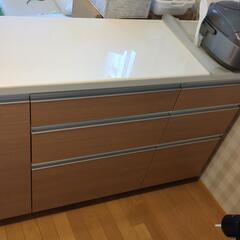 キッチンカウンター、収納、ナフコ、北欧