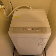 洗濯機　Panasonic NA-F50B14　6月7～13日