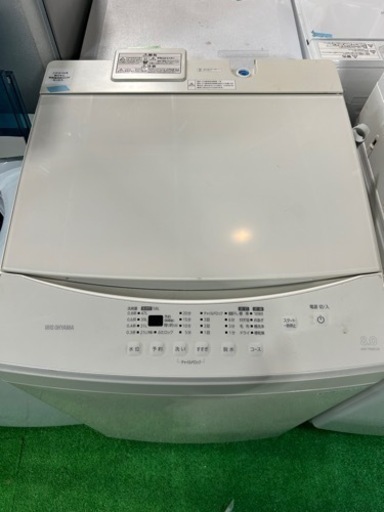 早い者勝ち大セール‼️‼️＋ご来店時、ガン×2お値引き‼️IRIS OHYAMA(アイリスオーヤマ) 2022年製 8.0kg 洗濯機