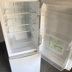 福岡市市内配送設置無料2018年式GR-M15BS-W 冷蔵庫 BSシリーズ シェルホワイト [右開きタイプ /2ドア /153L]