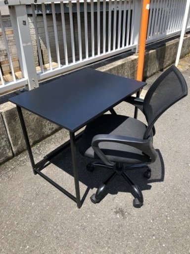 (ジ43)SALE‼️¥6.600(税込) デスク・チェアセット