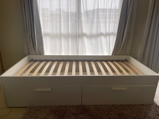 IKEA BRIMNES 収納付きシングルベッド