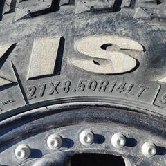 取引中。MAXXIS　764 27×8.50R14 エブリィ等に