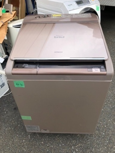 北九州市内配送無料　保証付き　日立 HITACHI BW-D10XTV N [ビートウォッシュ たて型洗濯乾燥機（10.0kg） 自動お掃除搭載 シャンパン]