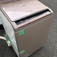 北九州市内配送無料　保証付き　日立 HITACHI BW-D10XTV N [ビートウォッシュ たて型洗濯乾燥機（10.0kg） 自動お掃除搭載 シャンパン]