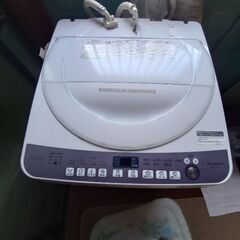 シャープ全自動洗濯機7kg2018年製
