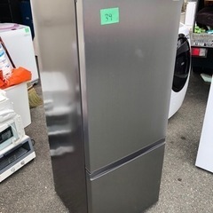 北九州市内配送無料　保証付き　2ドア冷蔵庫 （184L）　ARF-A18-S シルバー