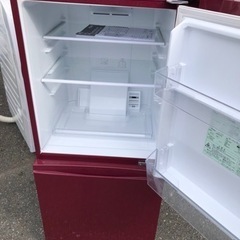 北九州市内配送無料 保証付き AQR-16F-R 冷蔵庫 ルージュ [2ドア /右開き