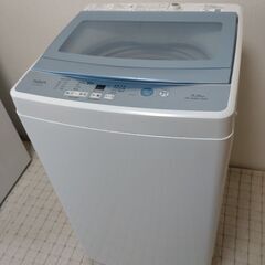 【ネット決済・配送可】アクア　洗濯機　AQW-GS50F　201...
