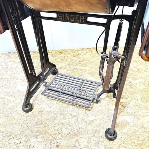シンガー/SINGER ミシン 15K83 足踏み 鉄脚 /SL2 K▽シンガー 足踏み