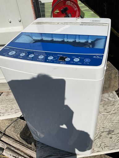 Haier　全自動洗濯機　4.5kg　2020年製　JW-HS45A　洗濯槽は外して清掃しています
