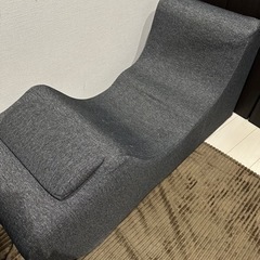 【ネット決済・配送可】家具ソファ　1人掛けソファ