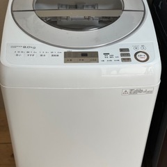 送料・設置込み可　洗濯機　9kg SHARP 2017年