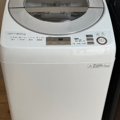 送料・設置込み可 洗濯機 9kg SHARP 2017年
