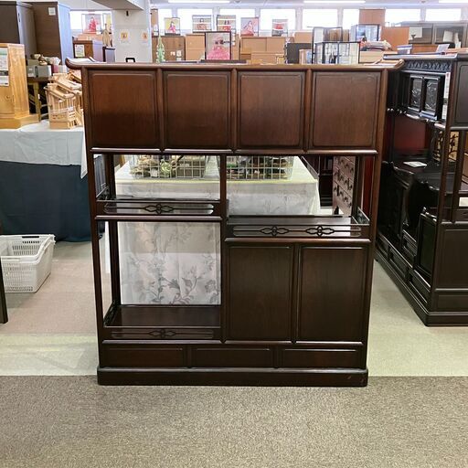 岐阜店限定唐木飾り棚 ST-15M マーカー 無地 展示品現状販売（キズ左側面割れ）