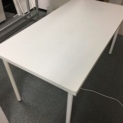 ～ 白テーブル / IKEA LINNMON 天板広め ～
