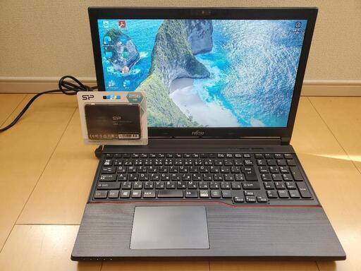 高速富士通/Corei7/新品SSD256GB/16GB/Office2021