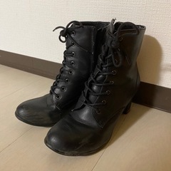 黒　ブーツ　Sサイズ