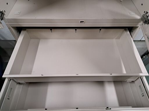 KOKUYO コクヨ スチール キャビネット 大型 書庫 収納棚 鍵無し 幅80cm