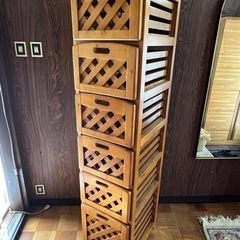 35×43×155 木製の棚