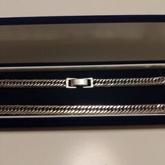 SV925刻印12面トリプル喜平40グラム　長さ50センチ　幅6ミリ　ネックレス　シルバーキヘイ　純銀　