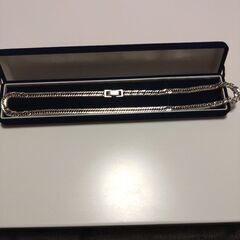 SV925刻印12面トリプル喜平40グラム　長さ50センチ　幅6ミリ　ネックレス　シルバーキヘイ　純銀　