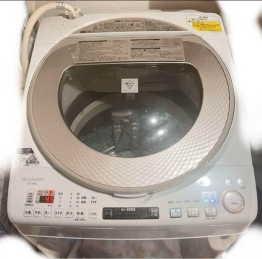 シャープ　洗濯乾燥機2015年製　ES-TX950-N
