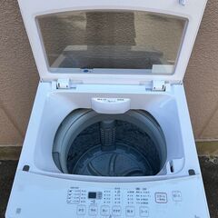 ⑭M2【税込み】美品 ニトリ 6kg 全自動洗濯機 NTR60 ガラストップ 2021年製【PayPay使えます】