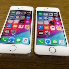 【送付不可】【ジャンク】iPhone5s 2台セット