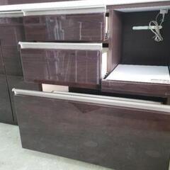 【SALE】ニトリ　キッチンボードアルミナ2(食器棚)  リサイクルショップ宮崎屋住吉店24.5.9k