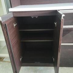 【SALE】ニトリ　キッチンボードアルミナ2(食器棚)  リサイクルショップ宮崎屋住吉店24.5.9k