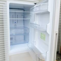 大型 SHARP 2ドア 冷蔵庫 SJ-PD27A-C 動作良好 271L プラズマ