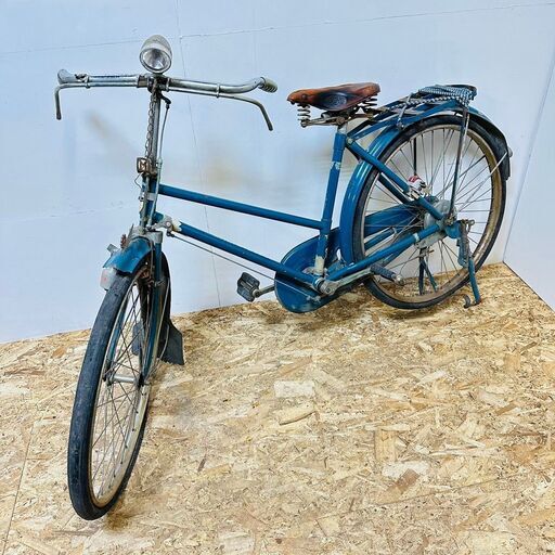 MIYATA WORKS 自転車 昭和レトロ 運搬車 革サドル 26インチ