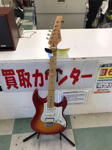 値下げしました！！￥42980-→￥36980-富士弦　フジゲン　エレキギター　BOS2-M　FUJIGEN　おしゃれ　かっこいい　クリーニング済み　ジャングルジャングル貝塚店　貝塚市　二色浜