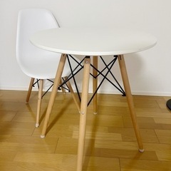 丸テーブル&椅子セット