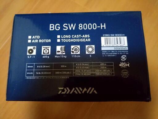 BG SW8000-H　DAIWA　リール　釣り