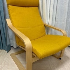 【無料】IKEAポエング　 1人用ソファ