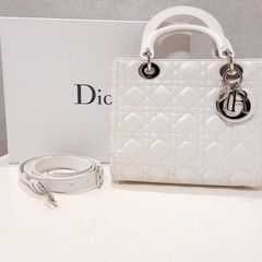 【ネット決済・配送可】美品 Dior レディディオール ミディア...